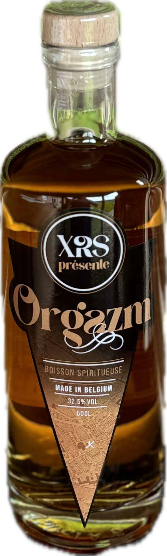 bouteille rhum épicé belge ORGAZM XRS Spirits